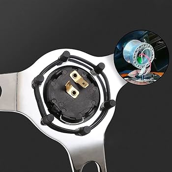 黒 ウッド金属3スポークステアリング本体15インチ380cm ステアリング Amazon.co.jp: ユニバーサル380mm/15インチオートモーティブ
